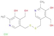 4-Pyridinemethanol, 3,3'-[dithiobis(methylene)]bis[5-hydroxy-6-methyl-, hydrochloride (1:2)