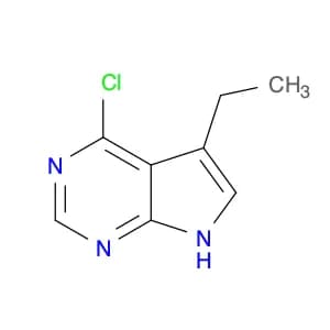 7H-Pyrrolo[2,3-d]pyrimidine, 4-chloro-5-ethyl-