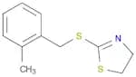Thiazole, 4,5-dihydro-2-[[(2-methylphenyl)methyl]thio]-