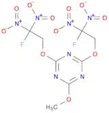 2-Methoxy-4,6-bis(2-fluoro-2,2-dinitroethoxy)-1,3,5-triazine
