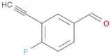 3-Ethynyl-4-fluorobenzaldehyde