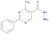 4-Methyl-2-phenylpyrimidine-5-carbohydrazide