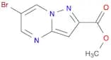 methyl 6-bromopyrazolo[1,5-a]pyrimidine-2-carboxylate