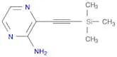3-((Trimethylsilyl)ethynyl)pyrazin-2-amine