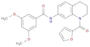 N-(1-(Furan-2-carbonyl)-1,2,3,4-tetrahydroquinolin-7-yl)-3,5-dimethoxybenzamide