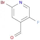 2-Bromo-5-fluoro-4-formylpyridine