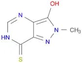 3-Hydroxy-2-methyl-2H-pyrazolo[4,3-d]pyrimidine-7(4H)-thione