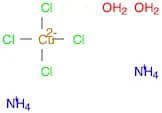 Cuprate(2-), tetrachloro-, diammonium, dihydrate (8CI,9CI)