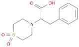 2-(1,1-Dioxidothiomorpholino)-3-phenylpropanoic acid