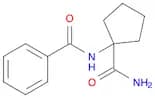 Benzamide,N-[1-(aminocarbonyl)cyclopentyl]-