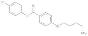 Benzenecarbothioic acid, 4-(pentyloxy)-, S-(4-chlorophenyl) ester