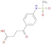 4-(4-(Methylsulfonamido)phenyl)-4-oxobutanoic acid