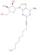 Adenosine, 2-(1-decynyl)- (9CI)