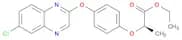 Propanoic acid, 2-[4-[(6-chloro-2-quinoxalinyl)oxy]phenoxy]-, ethyl ester, (2R)-