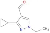 3-Cyclopropyl-1-ethyl-1H-pyrazole-4-carbaldehyde