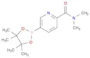 2-Pyridinecarboxamide, N,N-dimethyl-5-(4,4,5,5-tetramethyl-1,3,2-dioxaborolan-2-yl)-