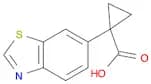 1-(Benzo[d]thiazol-6-yl)cyclopropanecarboxylic acid