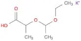 Propanoic acid, 2-(1-ethoxyethoxy)-, potassium salt (1:1)