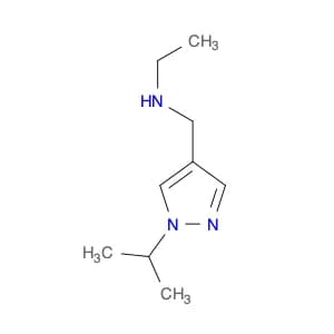N-((1-Isopropyl-1H-pyrazol-4-yl)methyl)ethanamine