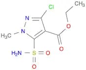 Ethyl 3-chloro-1-methyl-5-sulfamoyl-1H-pyrazole-4-carboxylate