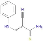 2-Propenethioamide, 2-cyano-3-(phenylamino)-