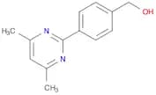 Benzenemethanol, 4-(4,6-dimethyl-2-pyrimidinyl)-