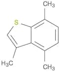 Benzo[b]thiophene, 3,4,7-trimethyl-