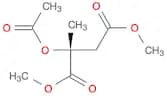 Butanedioic acid, 2-(acetyloxy)-2-methyl-, 1,4-dimethyl ester, (2R)-