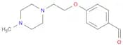 4-(2-(4-Methylpiperazin-1-yl)ethoxy)benzaldehyde