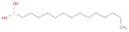 Boronic acid, B-tetradecyl-