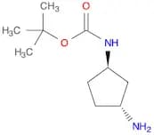 Carbamic acid, N-[(1R,3R)-3-aminocyclopentyl]-, 1,1-dimethylethyl ester