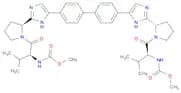 Carbamic acid, N,N'-[[1,1'-biphenyl]-4,4'-diylbis[1H-imidazole-5,2-diyl-(2S)-2,1-pyrrolidinediyl[(…