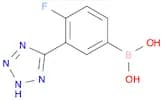 (4-Fluoro-3-(1H-tetrazol-5-yl)phenyl)boronic acid