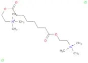 Ethanaminium, 2,2'-[(1,8-dioxo-1,8-octanediyl)bis(oxy)]bis[N,N,N-trimethyl-, dichloride (9CI)