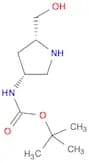 Carbamic acid, N-[(3R,5R)-5-(hydroxymethyl)-3-pyrrolidinyl]-, 1,1-dimethylethyl ester