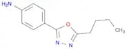 4-(5-Butyl-1,3,4-oxadiazol-2-yl)aniline