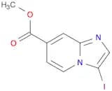 Imidazo[1,2-a]pyridine-7-carboxylic acid, 3-iodo-, methyl ester