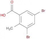 Benzoic acid, 3,5-dibromo-2-methyl-