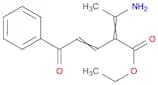 3-Pentenoic acid, 2-(1-aminoethylidene)-5-oxo-5-phenyl-, ethyl ester