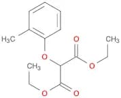 Propanedioic acid, 2-(2-methylphenoxy)-, 1,3-diethyl ester