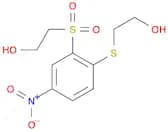 Ethanol, 2-[[2-[(2-hydroxyethyl)sulfonyl]-4-nitrophenyl]thio]-