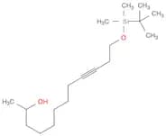 9-Dodecyn-2-ol, 12-[[(1,1-dimethylethyl)dimethylsilyl]oxy]-