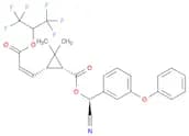 Cyclopropanecarboxylic acid, 2,2-dimethyl-3-[(1Z)-3-oxo-3-[2,2,2-trifluoro-1-(trifluoromethyl)etho…