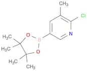 Pyridine, 2-chloro-3-methyl-5-(4,4,5,5-tetramethyl-1,3,2-dioxaborolan-2-yl)-