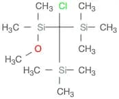 Silane, [chloro(methoxydimethylsilyl)methylene]bis[trimethyl-
