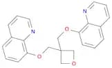Quinoline, 8,8'-[3-oxetanylidenebis(methyleneoxy)]bis- (9CI)