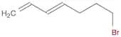 1,3-Heptadiene, 7-bromo-, (3E)-