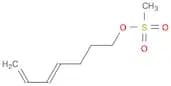 4,6-Heptadien-1-ol, methanesulfonate, (E)-