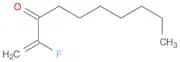 1-Decen-3-one, 2-fluoro-