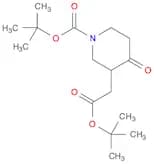 3-PIPERIDINEACETIC ACID, 1-[(1,1-DIMETHYLETHOXY)CARBONYL]-4-OXO-, 1,1-DIMETHYLETHYL ESTER